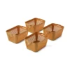 Liewood Kunststoffkorb-Set Makeeva „Golden caramel“, Small, 4-teilig