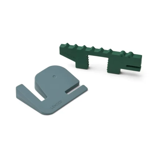 Liewood Türstopper-Set Bjarke „ Whale blue / Garden green“