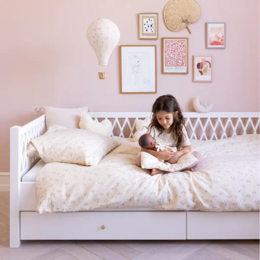 Cam Cam Daybed Harlekin „Weiß“, 200x90cm – Bild 3