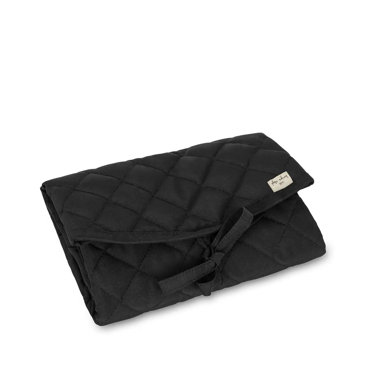 Konges Sløjd Mini-Wickelunterlage „Black“ für Unterwegs