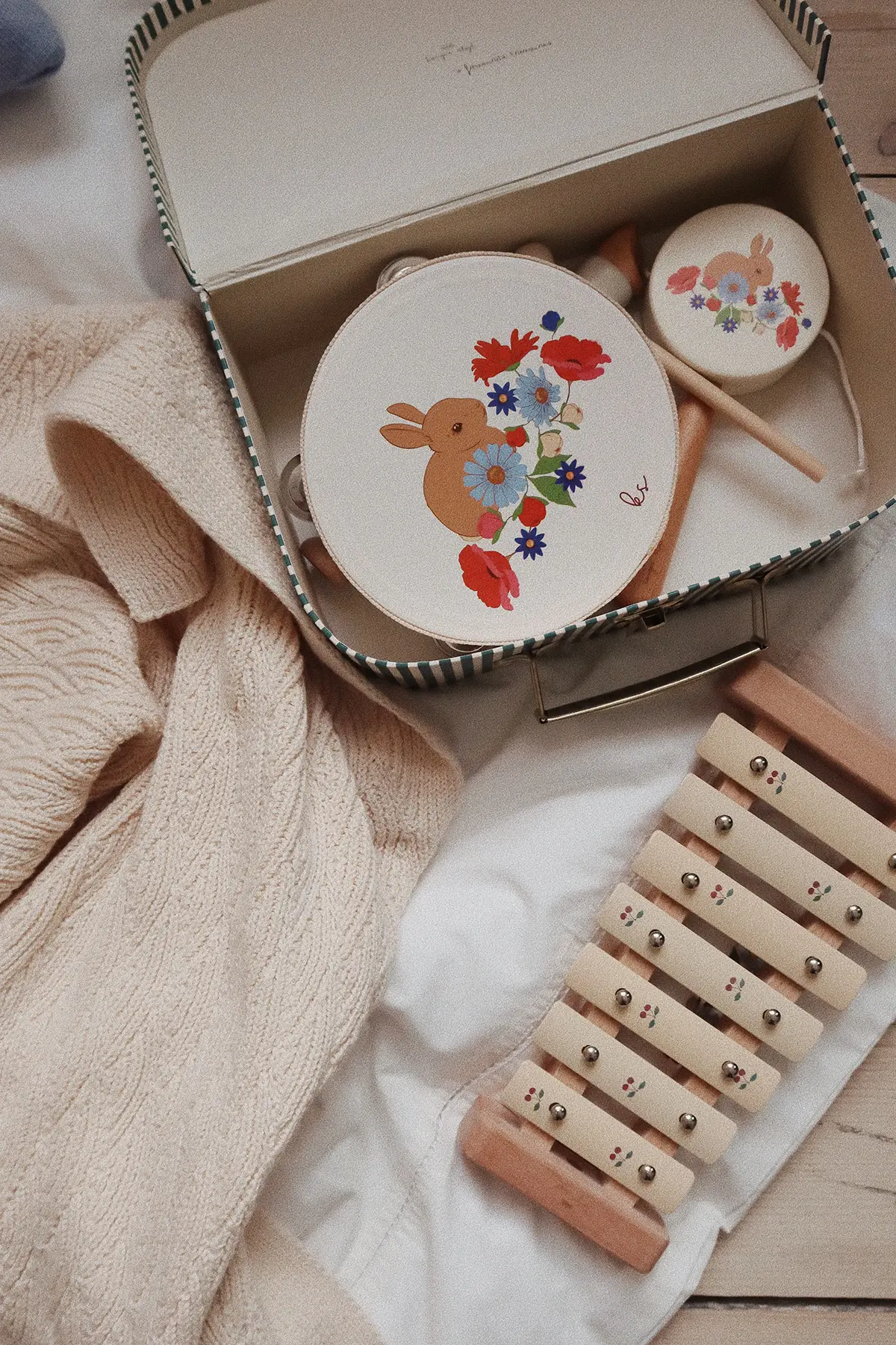 Konges Sløjd Xylophone „Lemon“, FSC®-Holz – Bild 4