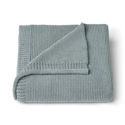 Liewood Babydecke Kara „Blue fog“, gestrickt, 100x100cm