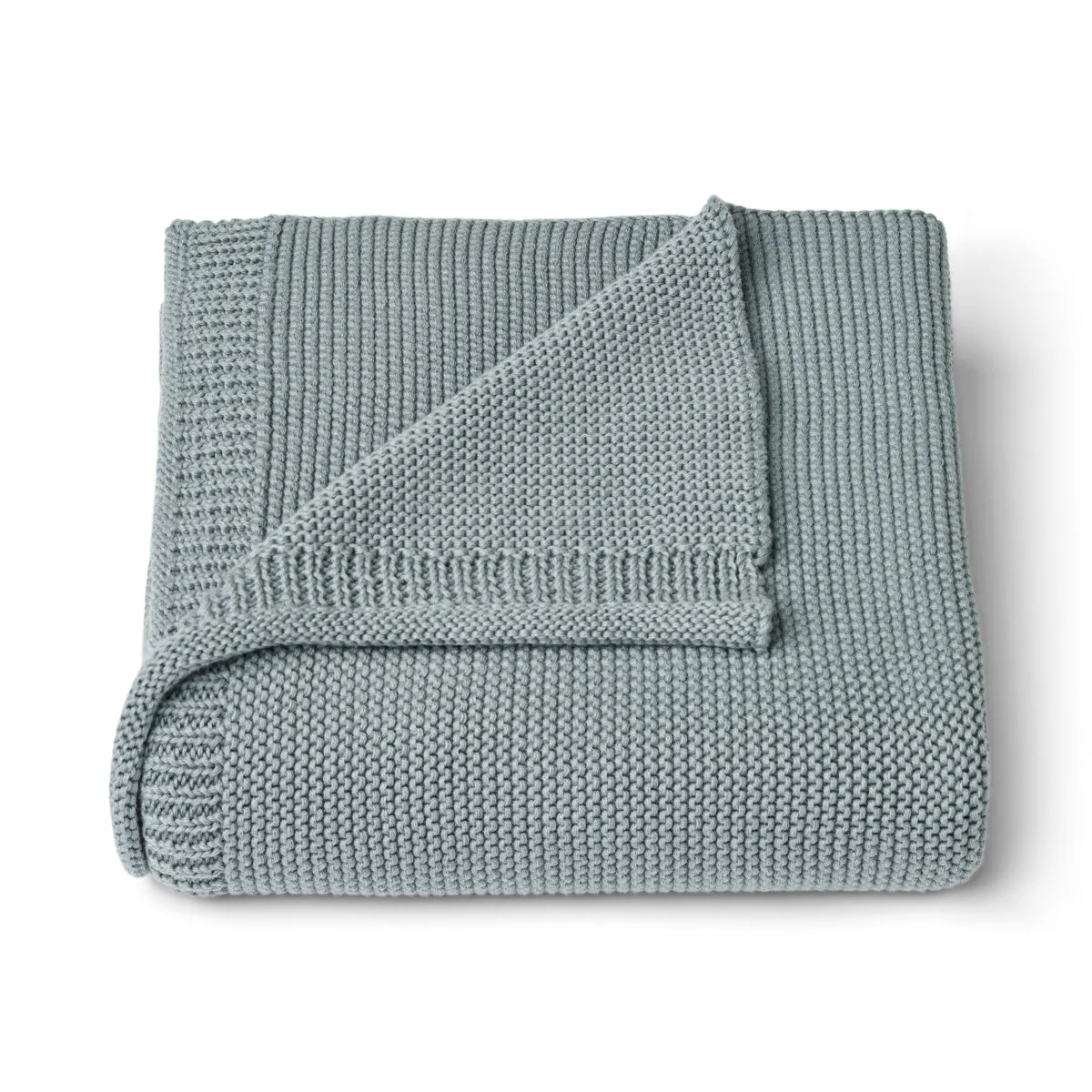 Liewood Babydecke Kara „Blue fog“, gestrickt, 100x100cm