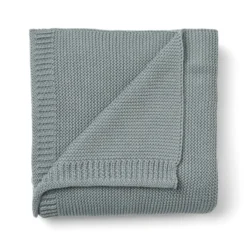 Liewood Babydecke Kara „Blue fog“, gestrickt, 100x100cm