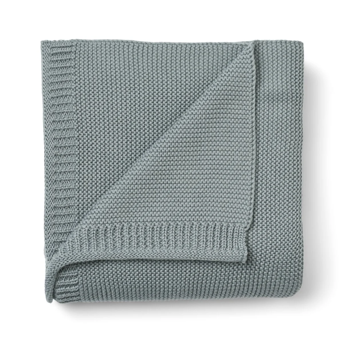 Liewood Babydecke Kara „Blue fog“, gestrickt, 100x100cm