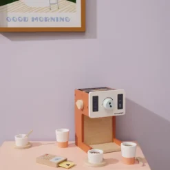 Kids Concept Kaffeemaschine „Kids Hub“, FSC®-Holz – Bild 8