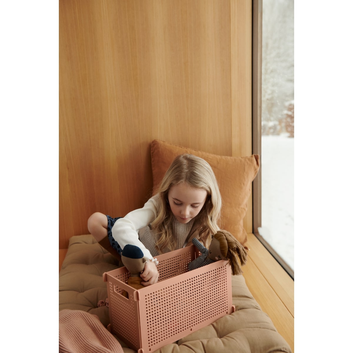 Liewood Aufbewahrungsbox Dirch „Tuscany rose", small, 34x18x16cm – Bild 5