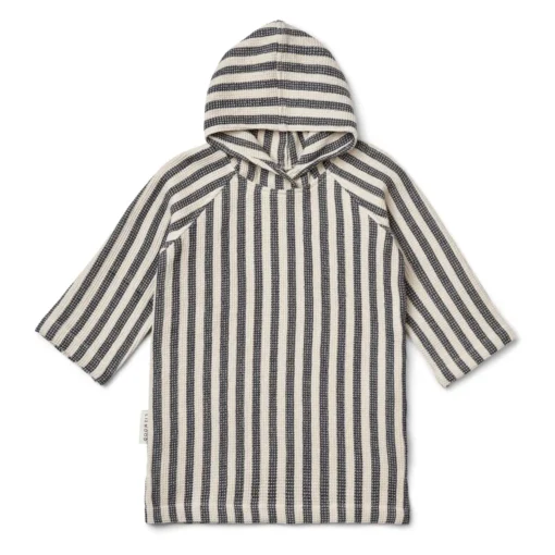 Liewood Bademantel-Poncho Avi „Classic navy / Sandy“ Gr. 1-8 Jahre