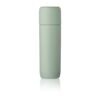 Liewood Edelstahl-Thermosflasche JIll „Faune green, Silikonhülle 01