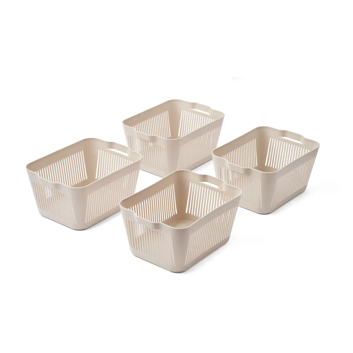Liewood Kunststoffkorb-Set Makeeva „Sandy“, Small, 4-teilig