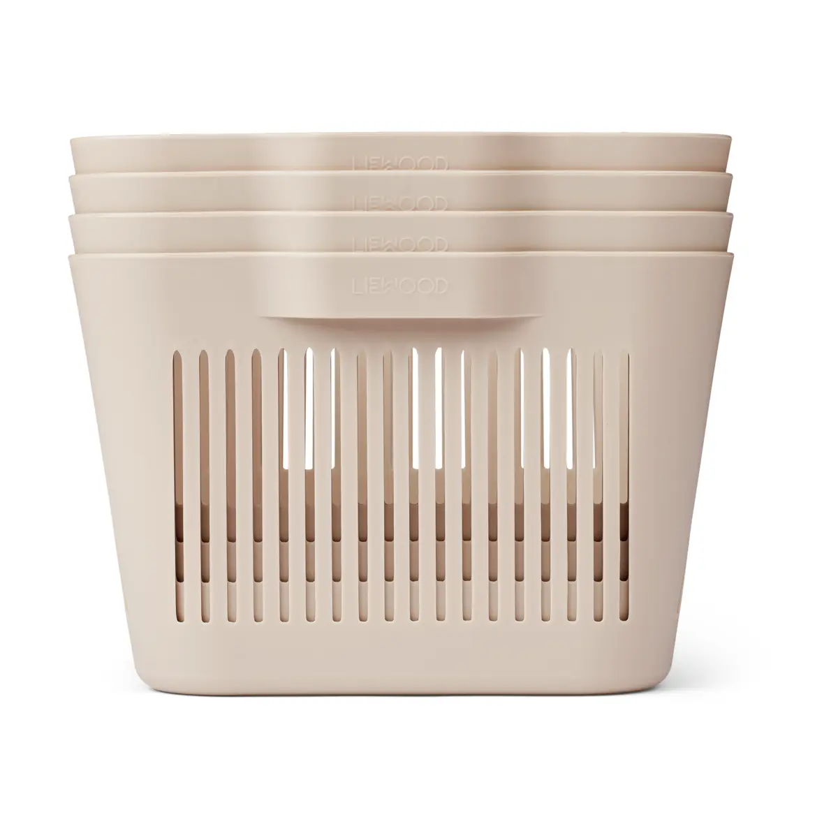 Liewood Kunststoffkorb-Set Makeeva „Sandy“, Small, 4-teilig