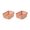Liewood Kunststoffkorb-Set Makeeva „Tuscany rose“, Large, 2-teilig