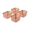 Liewood Kunststoffkorb-Set Makeeva „Tuscany rose“, Small, 4-teilig