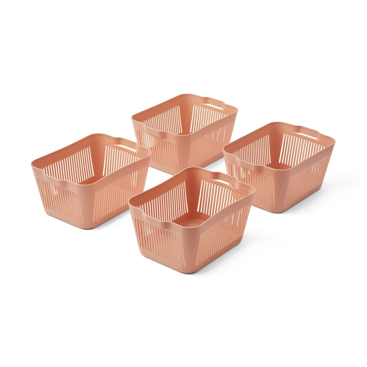 Liewood Kunststoffkorb-Set Makeeva „Tuscany rose“, Small, 4-teilig