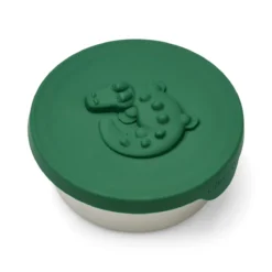 Liewood Raymon Lunchbox „Garden green“, Edelstahl mit Silikon-Deckel