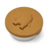 Liewood Raymon Lunchbox „Golden caramel“, Edelstahl mit Silikon-Deckel