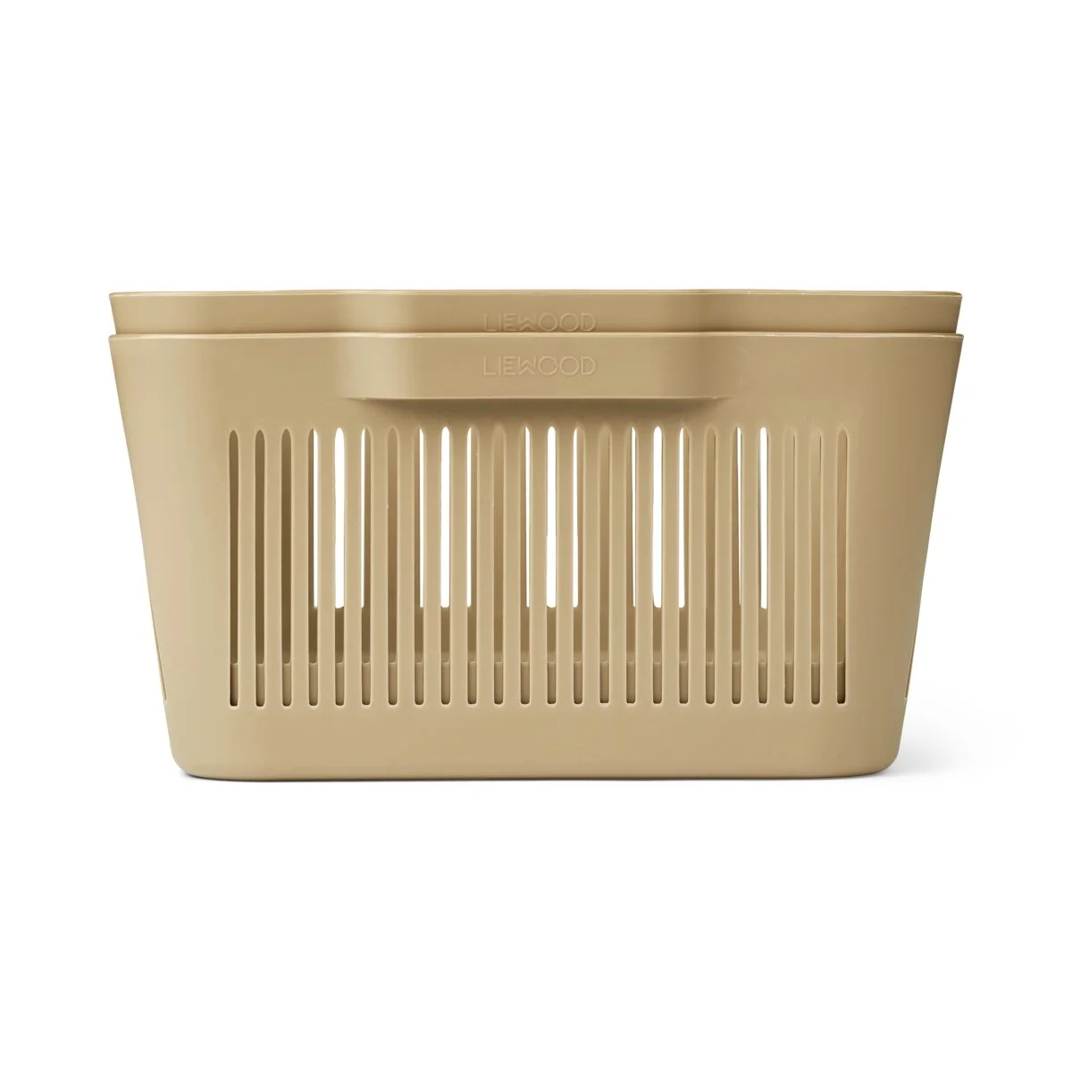 Liewood Kunststoffkorb-Set Makeeva „Sandy“, Large, 2-teilig