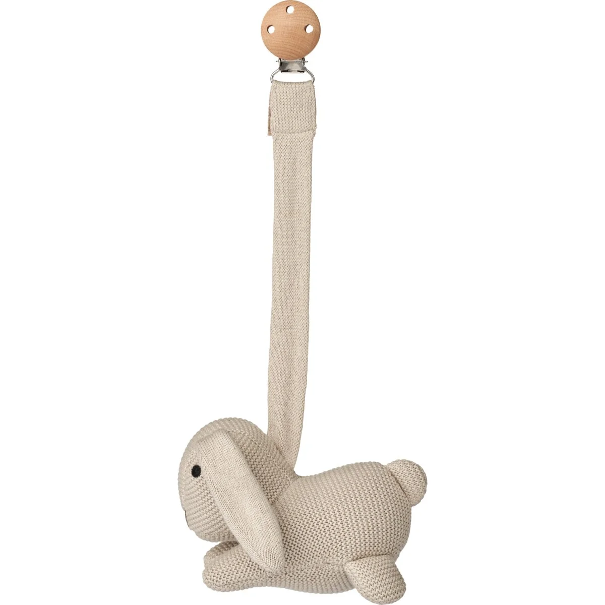 Liewood Kinderwagenspielzeug Priya „Hase / Sandy“ aus Strick