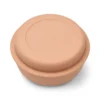 Liewood Silikonschale Serge „Tuscany rose“ mit Deckel ø13,5cm