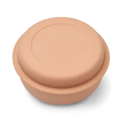 Liewood Silikonschale Serge „Tuscany rose“ mit Deckel ø13,5cm