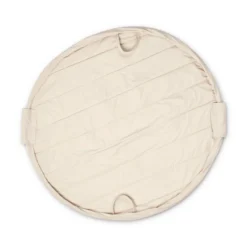 Liewood Spielteppich Svende „Peach / Sandy“ mit Aufbewahrung ø110cm