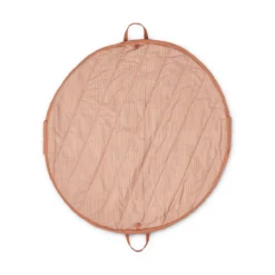 Liewood Spielteppich Svende „Tuscany rose / Sandy“ mit Aufbewahrung ø110cm