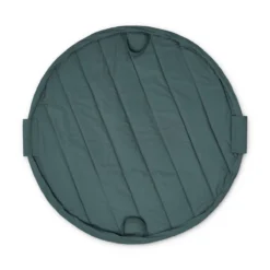 Liewood Spielteppich Svende „Classic navy / Creme de la creme“ mit Aufbewahrung ø110cm