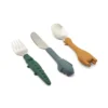 Liewood Kinder-Besteckset Tove „Golden caramel mix“ 3-teilig