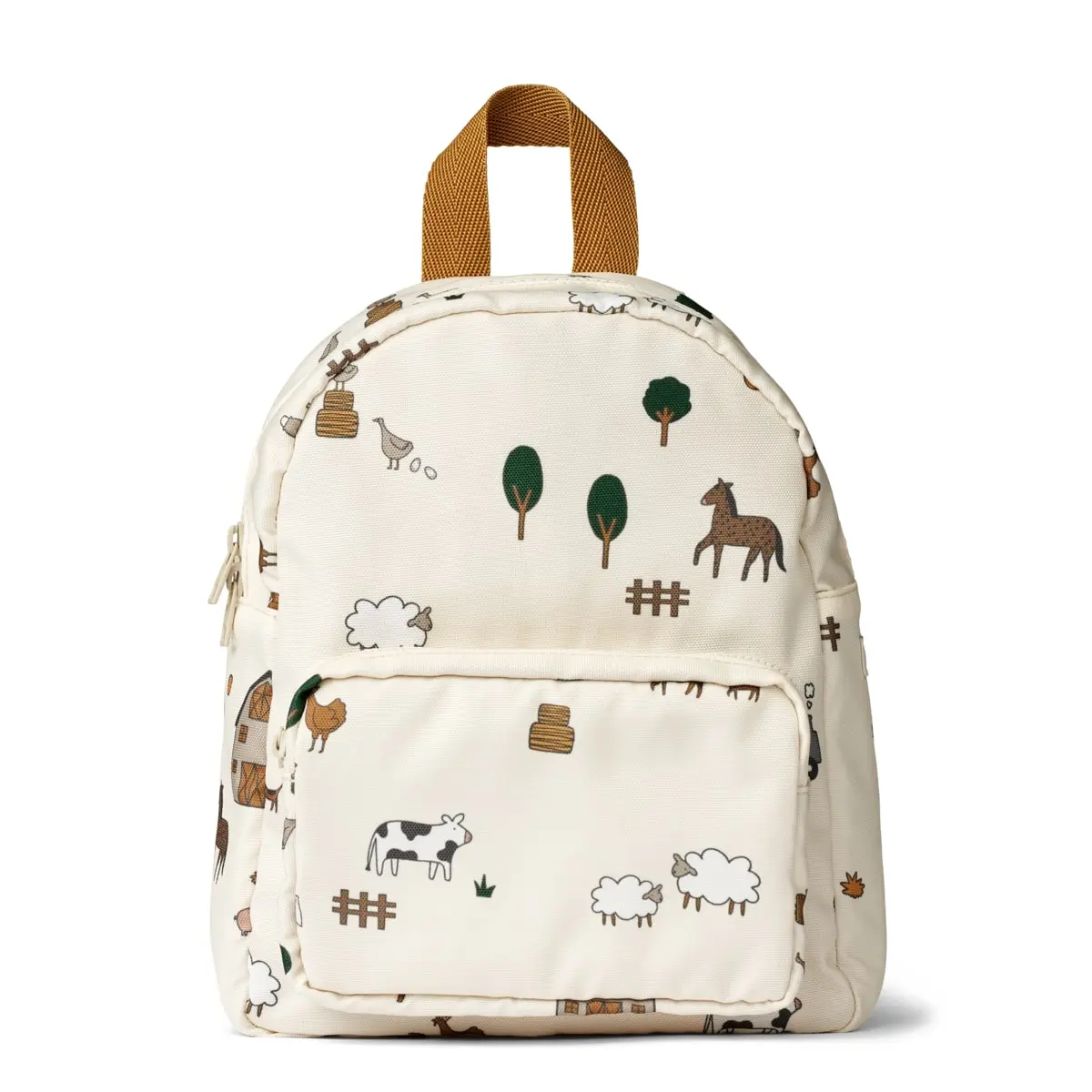 Liewood Allan Rucksack „Farm / Sandy“, groß, 3-7 Jahre