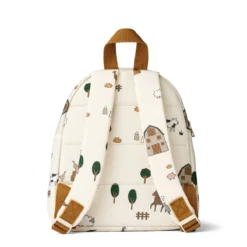 DELISTED Liewood Allan Rucksack „Farm / Sandy“, mittel, 28x23x11cm, 3-7 Jahre – Bild 3