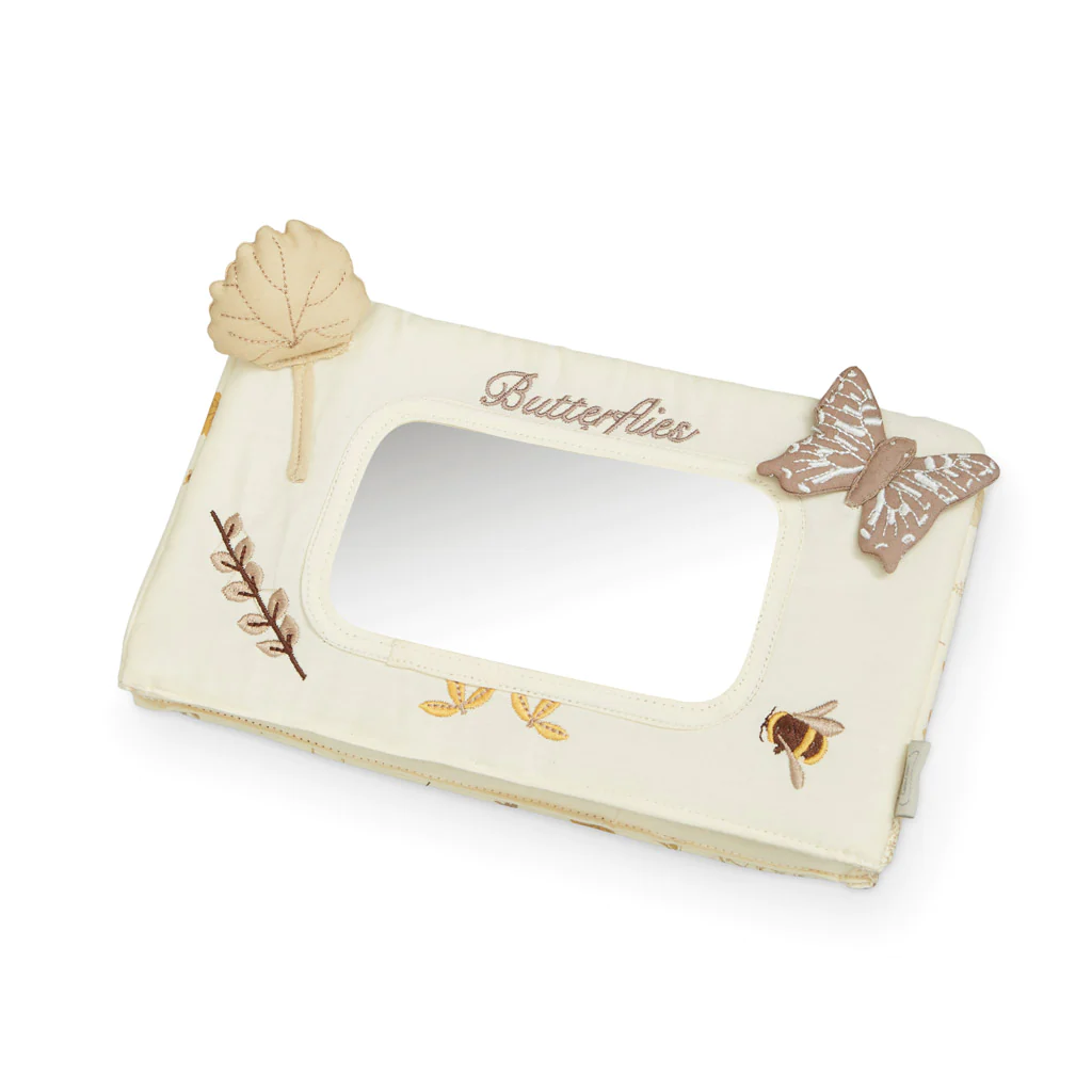 DELISTED Cam Cam Babyspiegel Tummy Time „Butterflies“, OCS – Bild 2
