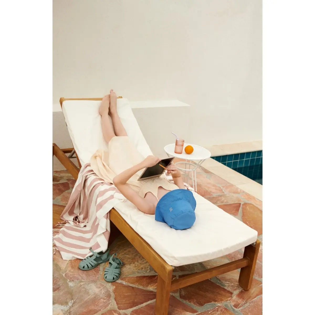 Liewood Magisches Zeichenbrett Zora „Peach / Sea shell“, 10" LCD-Bildschirm – Bild 5