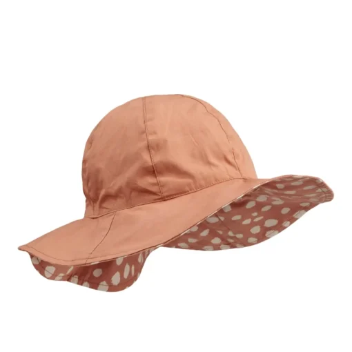 Liewood Wende-Sonnenhut Amelia „Leo Spots Tuscany rose/ Tuscany rose“