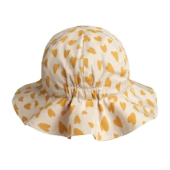 Liewood Wende-Sonnenhut Amelia „Hearts Sandy / Yellow mellow“