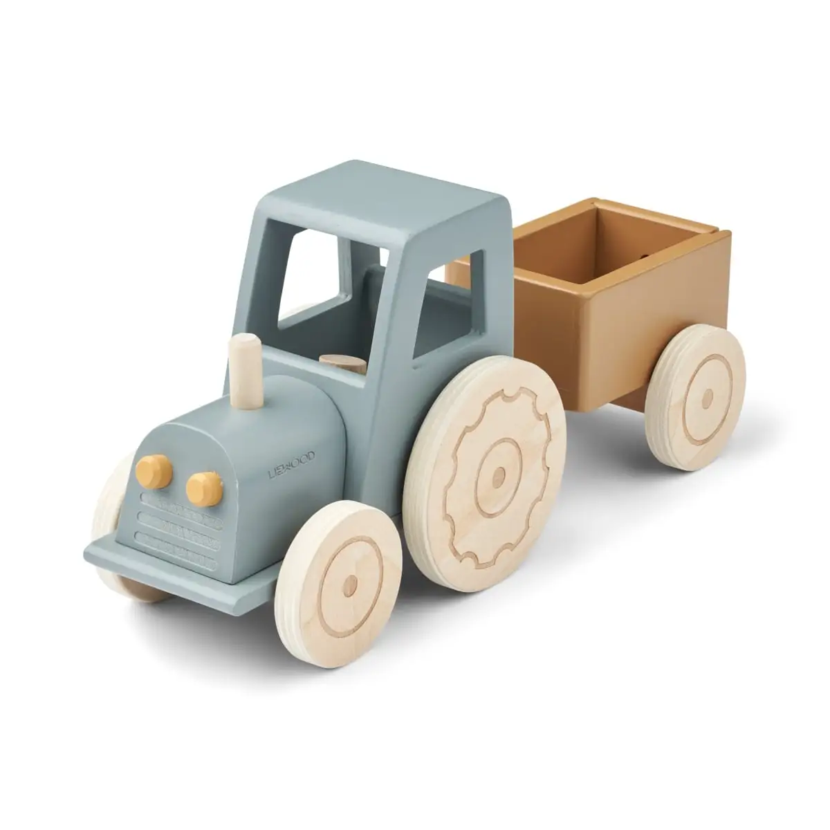 Liewood Holztraktor Clement „Blue fog“