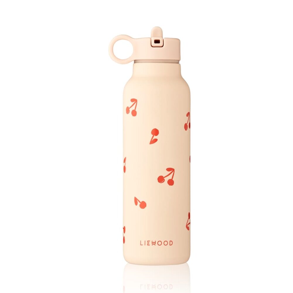 Liewood Falk Edelstahl Trinkflasche „Cherries / Apple blossom“ 500ml, Large