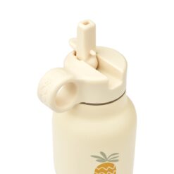Liewood Falk Edelstahl Trinkflasche „Pineapples / Cloud cream“ 500ml, Large