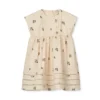 Liewood Popelinekleid Gudrun „Peach / Sea shell“, Gr. 86-128
