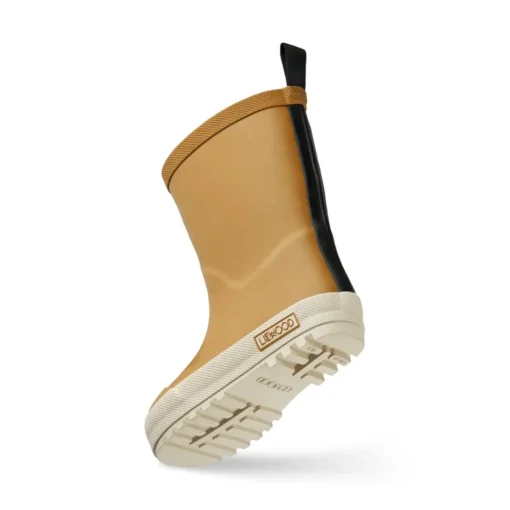 Liewood Mason Thermo-Regenstiefel „Golden caramel / Sandy“, Teddyfutter, Gr. 22-25, 27-30, 32-34 – Bild 5
