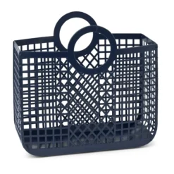 Liewood Strandkorb Bloom „Classic navy“, 37x39x15cm