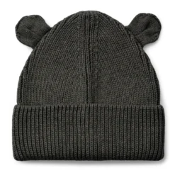 Liewood Kindermütze Gina „Dark grey melange“, 1-6J