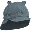 Liewood Sonnenhut Gorm „Whale blue“, Leinen
