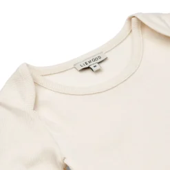 Liewood Baby-Body Evig „Creme de la creme“, gerippt