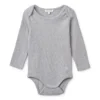 Liewood Baby-Body Evig „Light grey melange