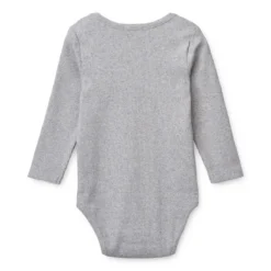 Liewood Baby-Body Evig „Light grey melange