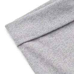 Liewood Baby-Leggings Facu „Light grey melange“, gerippt