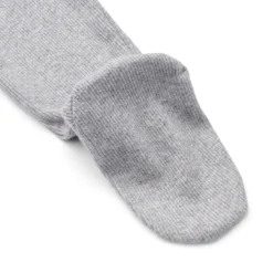 Liewood Baby-Leggings Facu „Light grey melange“, gerippt