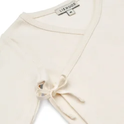 Liewood Wickelshirt Tadeo „Creme de la creme“, gerippt