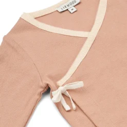 Liewood Wickelshirt Tadeo „Pale tuscany“, gerippt