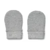 Liewood Baby-Fäustlinge Alta „Light grey melange“
